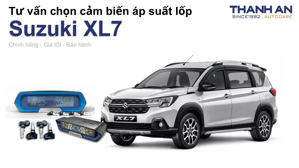 Cảm biến áp suất lốp xe Suzuki XL7 loại nào tốt? Bảng giá mới nhất