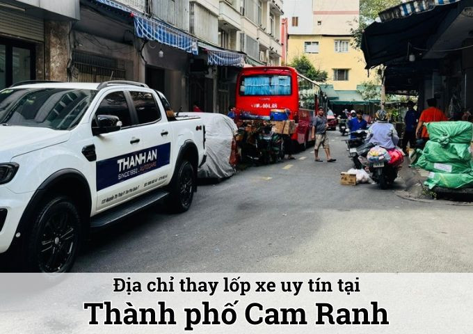 Thay lốp xe ô tô tại Thành phố Cam Ranh: Giao từ TPHCM, giá tốt, date mới