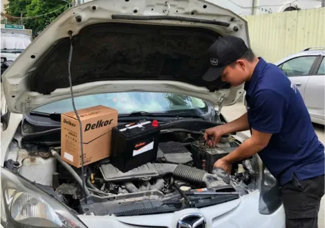 thay binh ac quy delkor cho mazda cx 2 taiquận 7