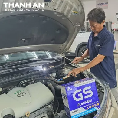 Bình ắc quy GS MF 46B24RS 12V 45AH