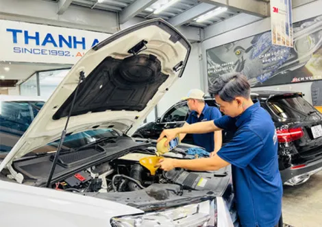 thay nhot xe ô tô  uy tin tai tp hcm