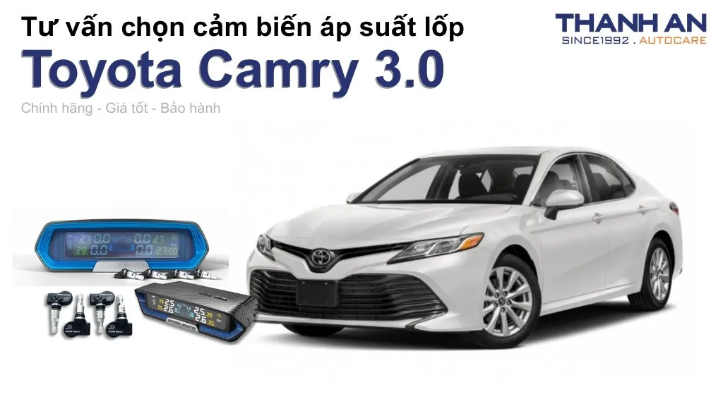 Cảm biến áp suất lốp xe Toyota Camry 3.0 loại nào tốt? Bảng giá mới nhất