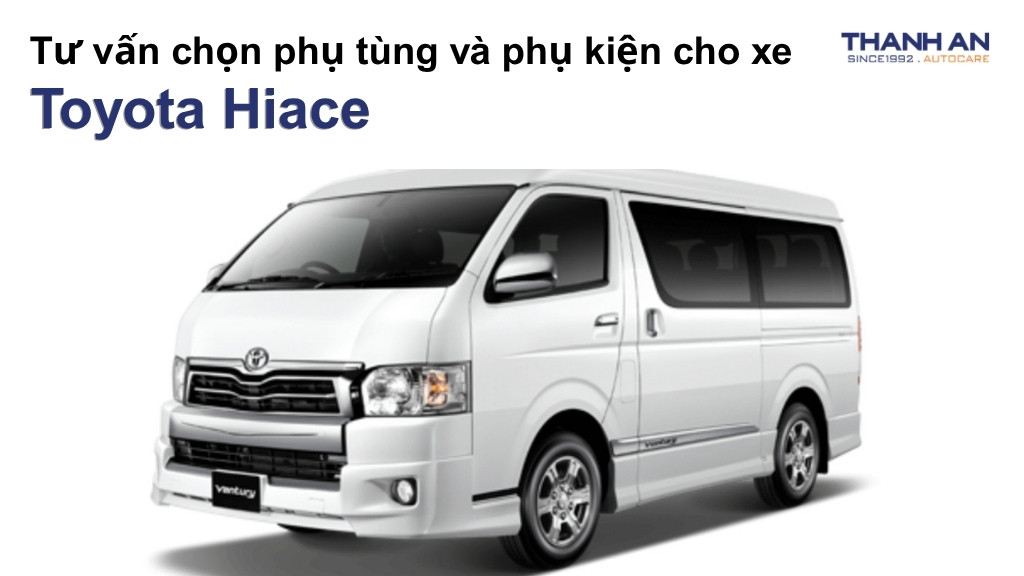 Phụ tùng và phụ kiện xe Toyota Hiace