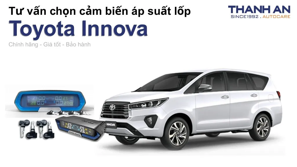 Cảm biến áp suất lốp xe Toyota Innova loại nào tốt? Bảng giá mới nhất