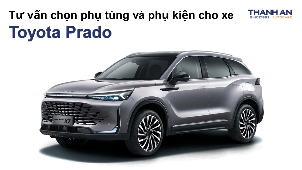 Phụ tùng và phụ kiện xe Toyota Prado
