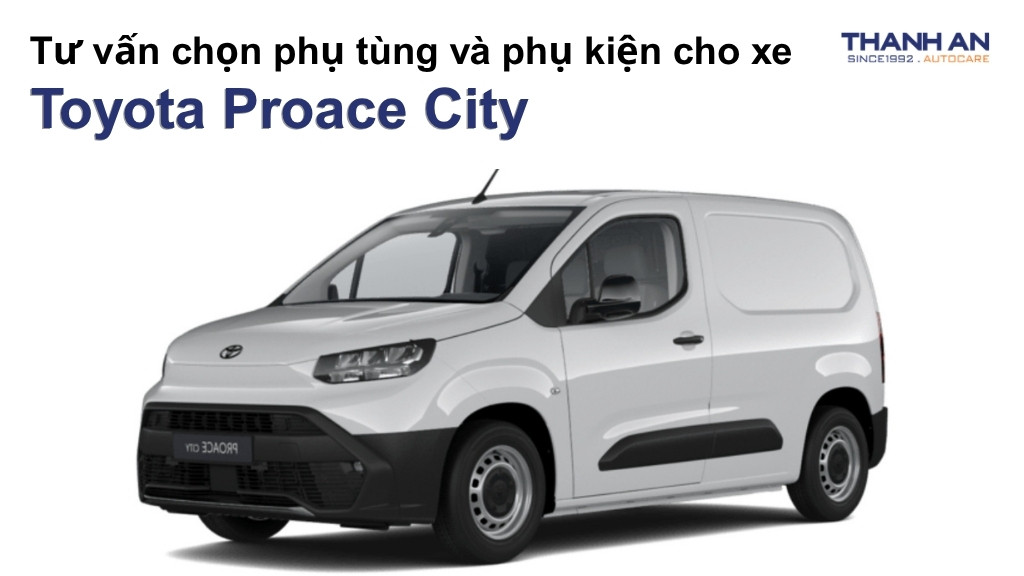 Phụ tùng và phụ kiện xe Toyota Proace City