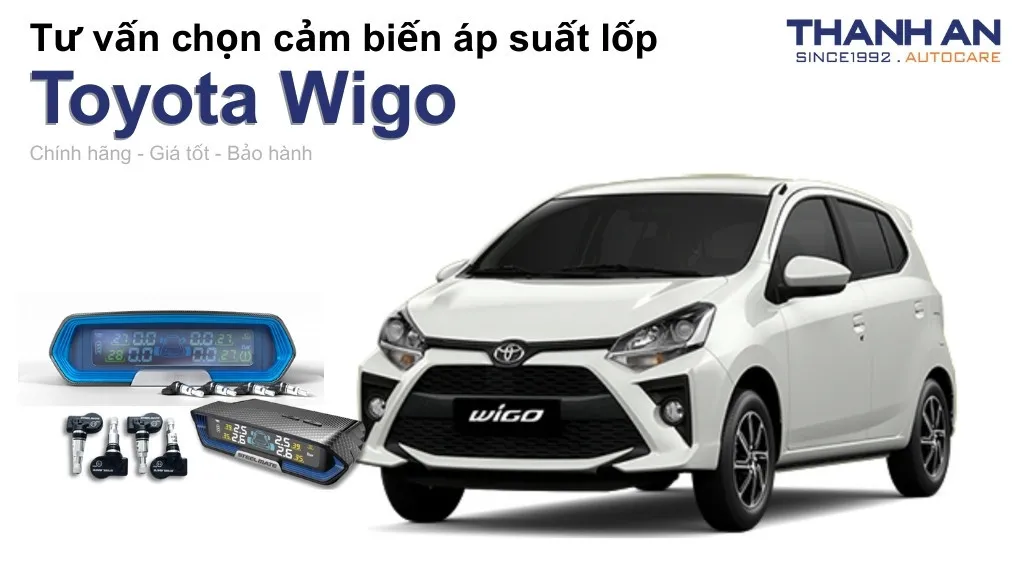 Cảm biến áp suất lốp xe Toyota Wigo loại nào tốt? Bảng giá mới nhất