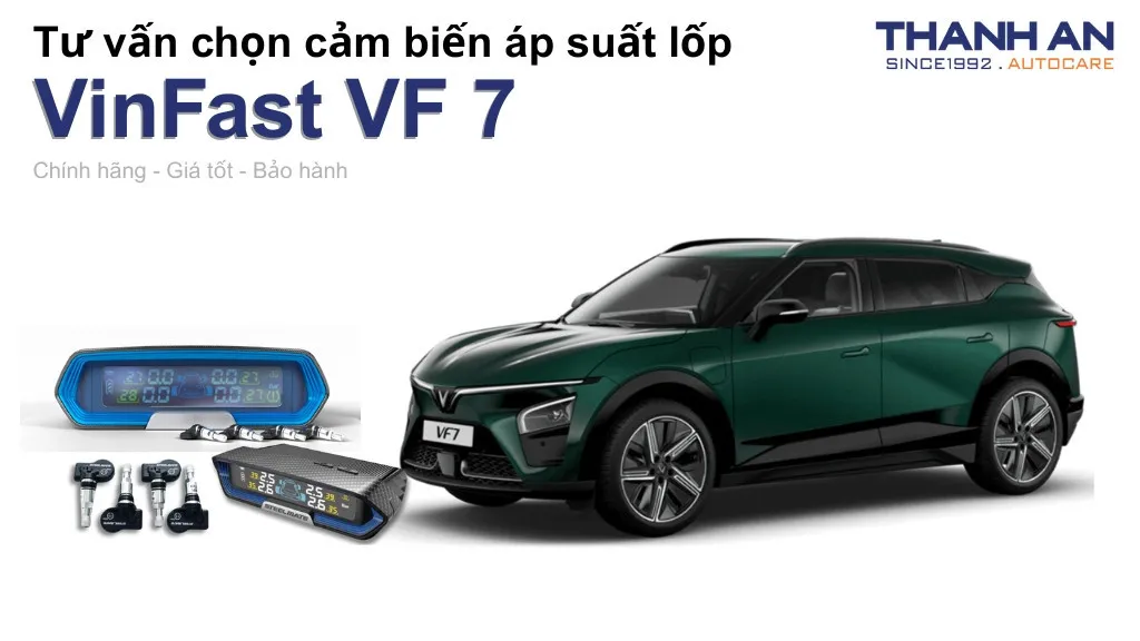 Cảm biến áp suất lốp xe VinFast VF 7 loại nào tốt? Bảng giá mới nhất