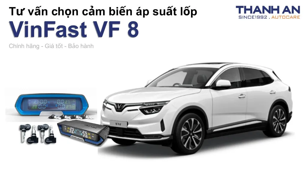 Cảm biến áp suất lốp xe VinFast VF 8 loại nào tốt? Bảng giá mới nhất