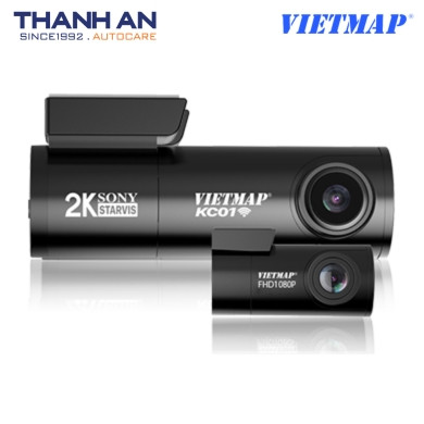 Camera hành trình Vietmap KC01 ghi hình trước sau