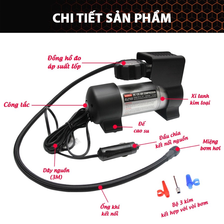 may-bom-lop-Coido-6218-xe-4-5-7-cho-12V