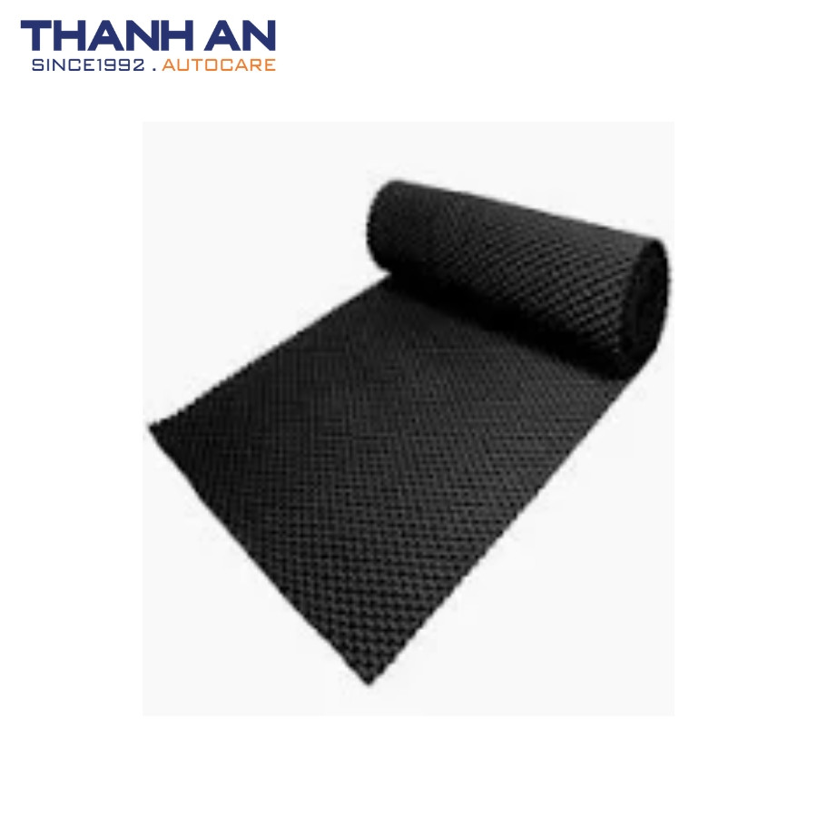 Thảm lót sàn NB cuộn Vuông HB001 xám ngang 1.2m